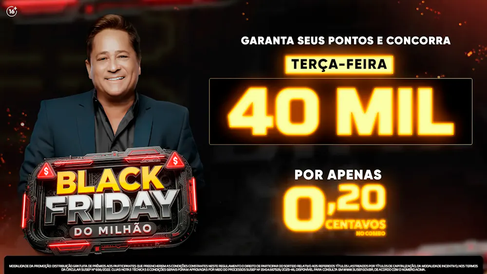 Black Friday do Milhão